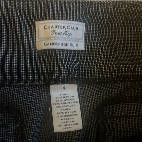 Charter Club - Cambridge Slim work trousers/leggings - Picture 4 of 5